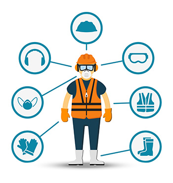Todos los equipos de protección personal que requiere un trabajador