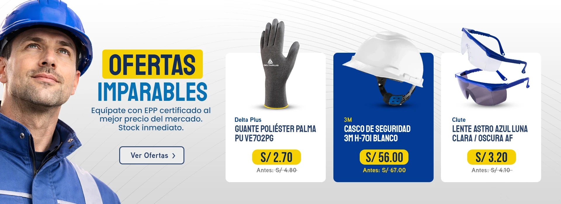 Ofertas de equipos de seguridad industrial EPP