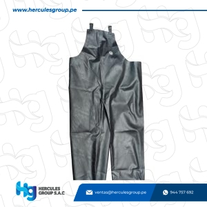 Pantalón de Tela Enjebada Negra SEGUSA