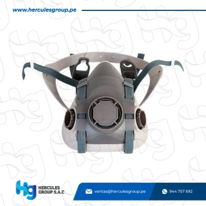 ERGONIC RESPIRADOR 100 TPR MEDIO ROSTRO