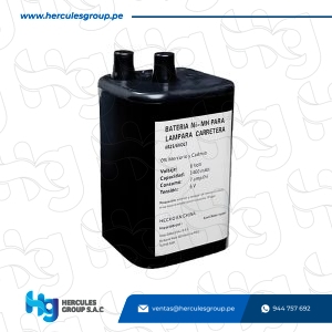 BATERIA P/LAMPARA DE SEÑALIZACION VIAL