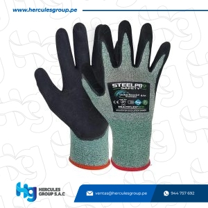 GUANTE MULTIFLEX POLIESTER ECO LATEX SANDY