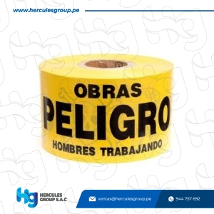 ROLLO CINTA SEÑALIZACION RFX 400 MT AMARILLO