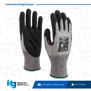 GUANTE MULTIFLEX RECYCLED CUT NITRILE SANDY