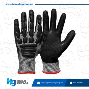 GUANTE MULTIFLEX CUT-5 IMPACT PALMA LATEX